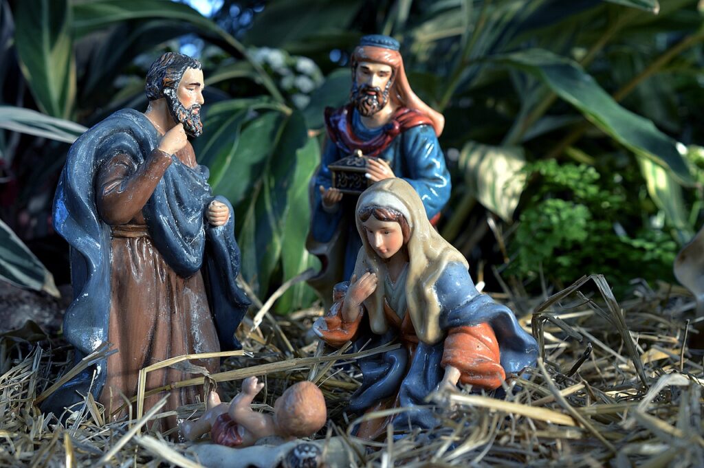 nativity, manger, jesus